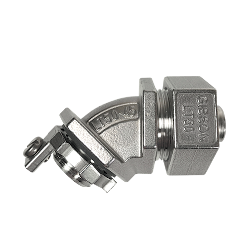 Grounding 45° Liquidtight Connector