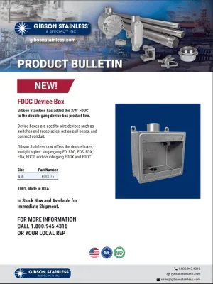 Double-Gang FDDC Device Box